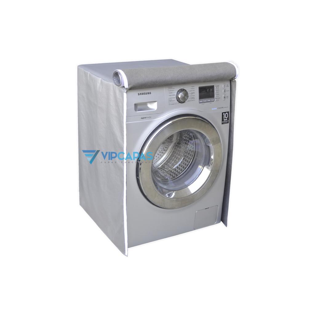Capa Máquina Lavadora Samsung Wf106u4sawq Frontal 10,1 Kg