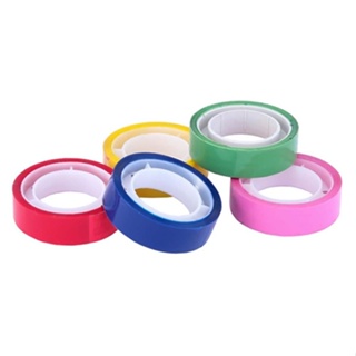 Fita adesiva ADELBRAS colorida e transparente 12MM X 10M em Oferta na Shopee