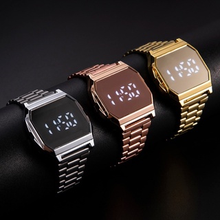Relógio De Digital Casais 2021 Eletronicos Esportivo Masculino Montre Femme Relogio LED Expressão Das Mãos Despertador Homem