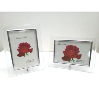 Porta Retrato De Vidro Para Fotos 10×15cm em Oferta na Shopee