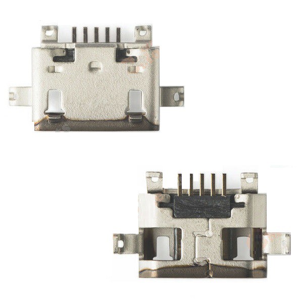 Kit 05 Conectores De Carga Moto X Play Xt1562 Xt1563