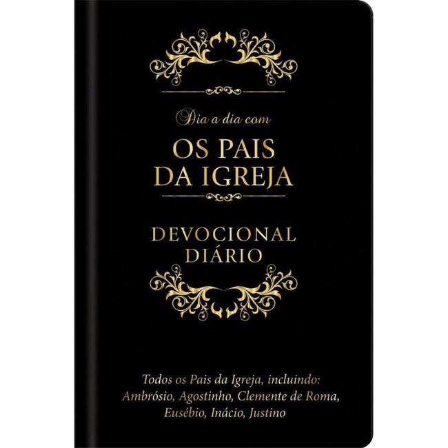 Devocional Dia a dia com os pais da Igreja - Capa Couro em Oferta na Shopee