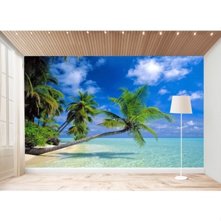 Papel de Parede Praia em Oferta na Shopee