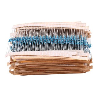 Pacote 600 Resistores 1/4w 30 Valores 20 De Cada