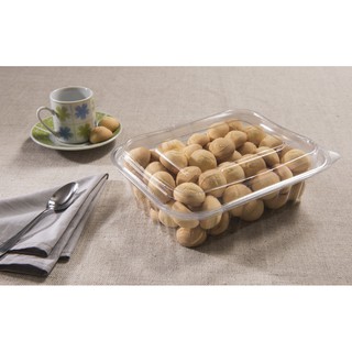 10 embalagem Pote Retangular C/ Tampa Articulada 800ml -pet G721 brigadeiros, doces, salgados, sobremesas em Oferta na Shopee