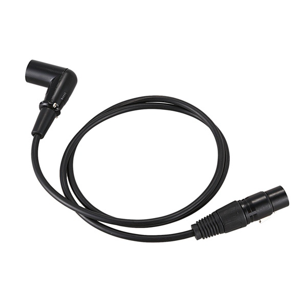 right angle male xlr cable