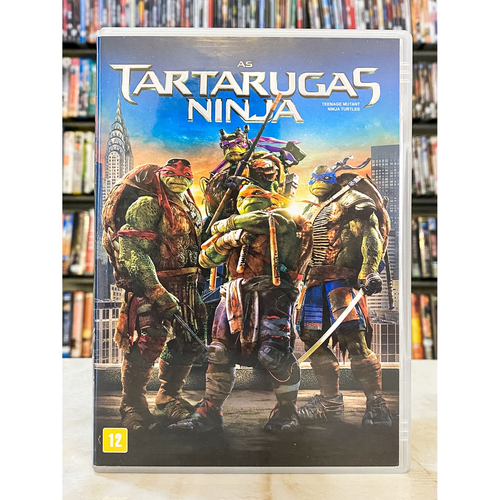 DVD As Tartarugas Ninja (2014) - Original Ação - Dublado - Nickelodeon Movies