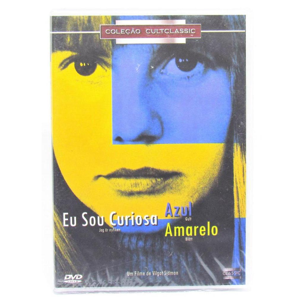 Dvd  Eu Sou Curiosa Azul / Amarelo  Vilgot Sjöman