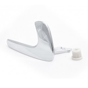 Maçaneta Interna Porta Dianteira E Traseira Cromado Metal Direito Vw Gol G2 G3 Parati G2 G3 Saveiro G2 G3