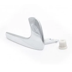 Maçaneta Interna Porta Dianteira E Traseira Cromado Metal Direito Vw Gol G2 G3 Parati G2 G3 Saveiro G2 G3