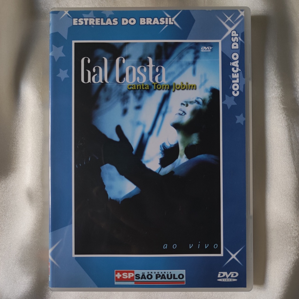 Dvd - Gal Costa Canta Tom Jobim - (estrelas Do Brasil - Drogaria São Paulo) (2000)
