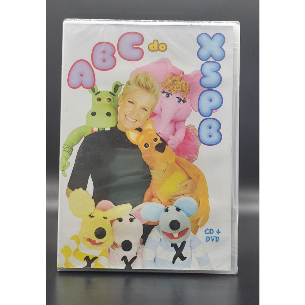 Dvd Xuxa Abc Do Xspb + Cd LACRADO