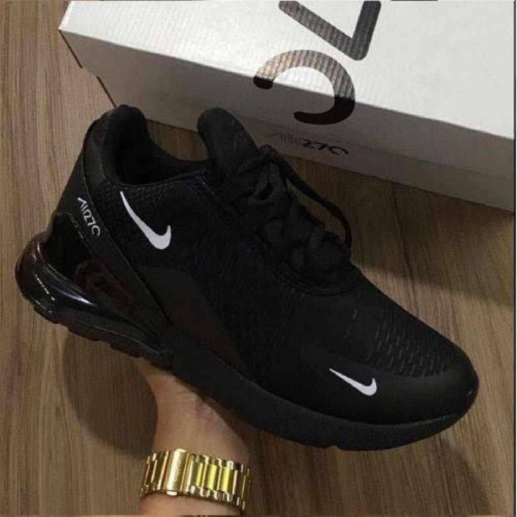 Tenis nike air max shop 270 masculino preto e branco