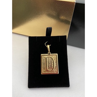 Pingente Feminino Masculino Letra Inicial Banhado a Ouro 18k + Garantia em Oferta na Shopee