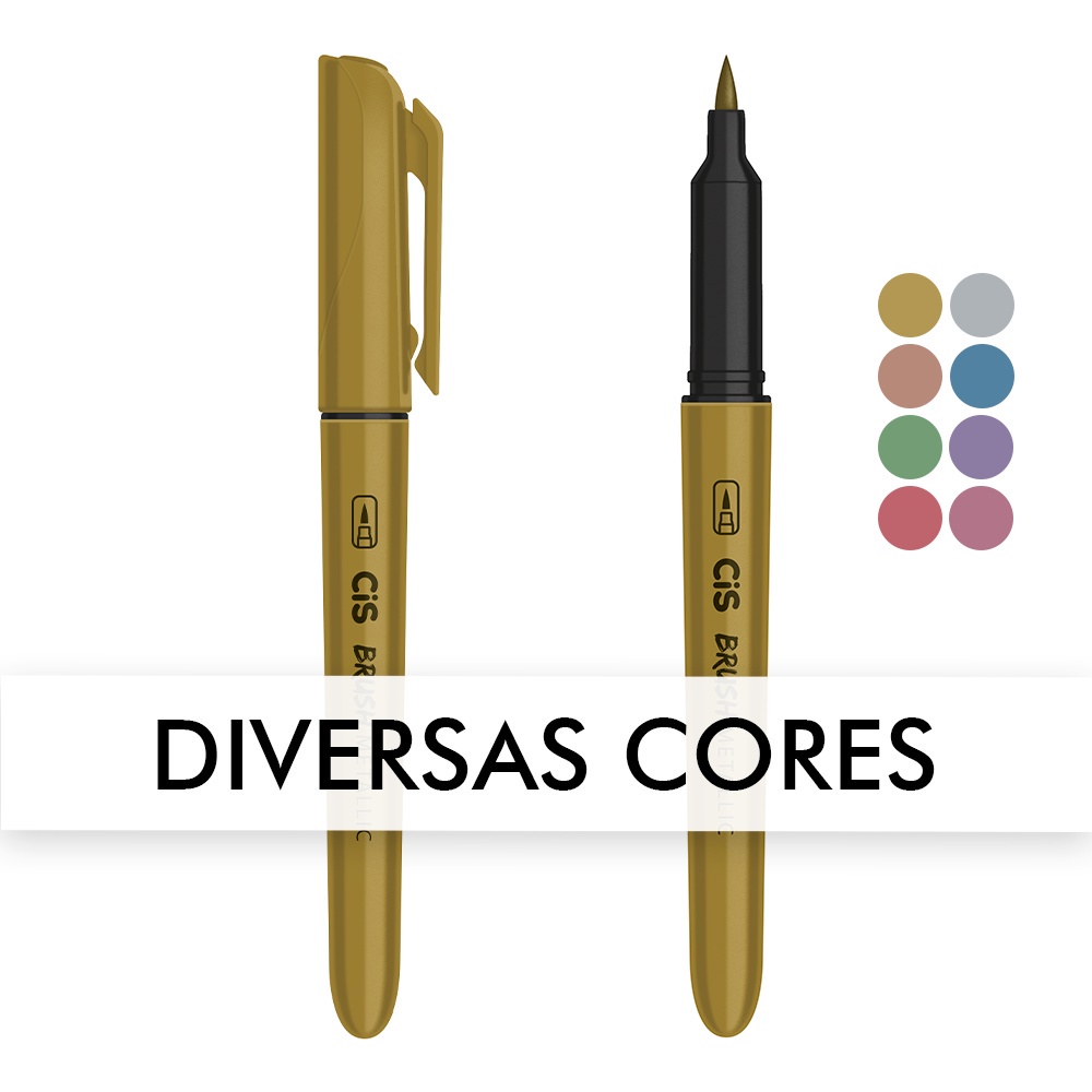 Brush Pen Cis Metallic: Onde Comprar | BuscaProdutos