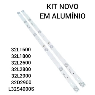 Kit Barras De Led Semp Tcl 32l1800 32l2800 32l2900 L32s4900 l32s4900s