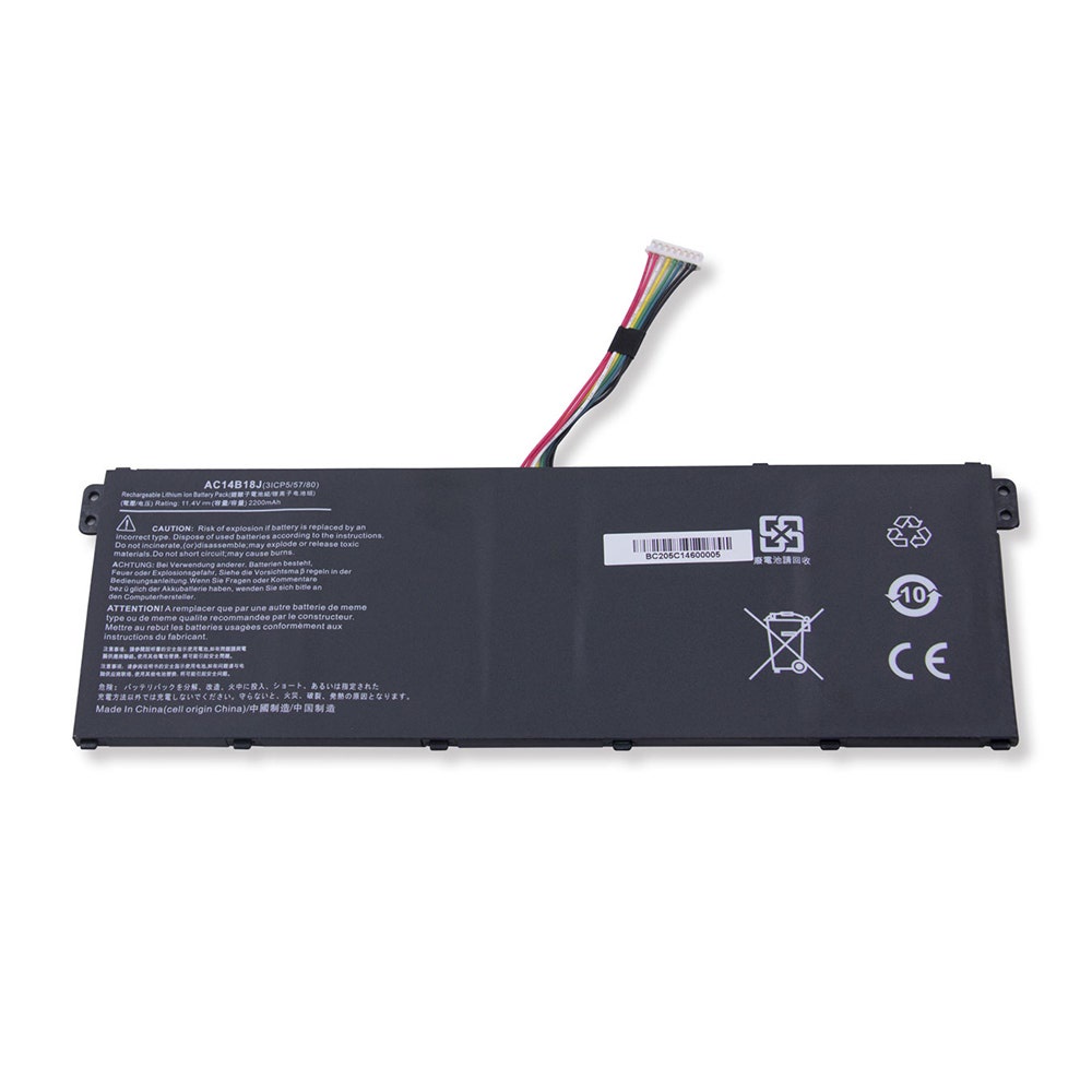 Bateria para Notebook Acer AC14B18J | 2200 mAh 11.4 V