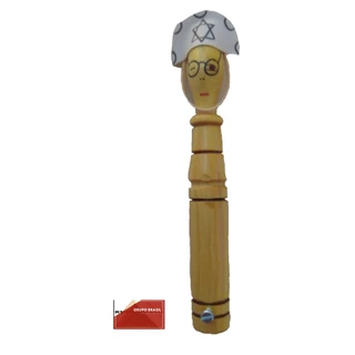 "Abridor de Garrafa MATUTA: Elegância em Madeira de Pinho para Suas Bebidas!" (Kit 3 Unidades)