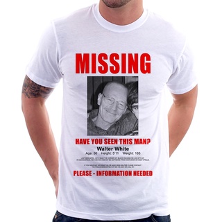 Camiseta Breaking Bad Walter White Missing