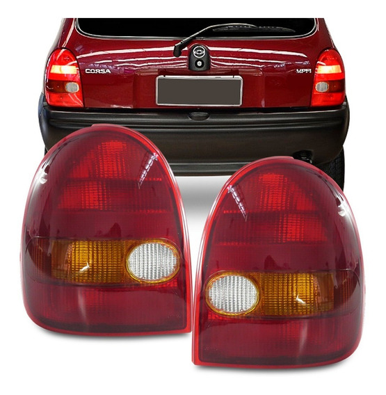 Lanterna Corsa Wind 2 Porta 94/99 Tricolor Par