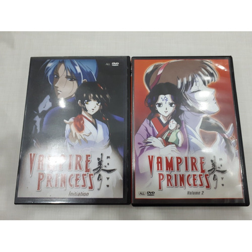 Lote Dvd Vampire Princess Volume 1 E 2 Original Anime