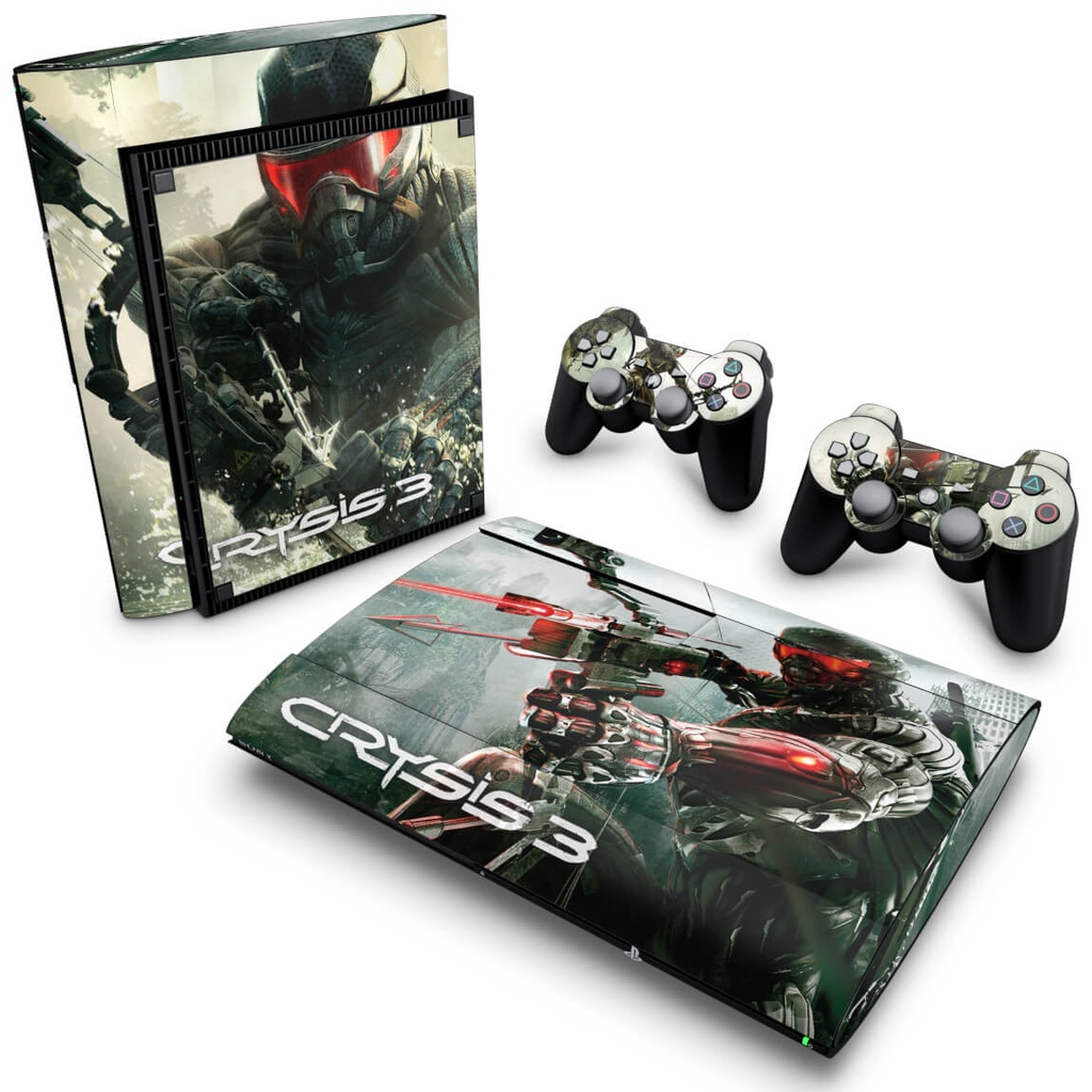 Skin PS3 Super Slim Adesivo - Crysis 3