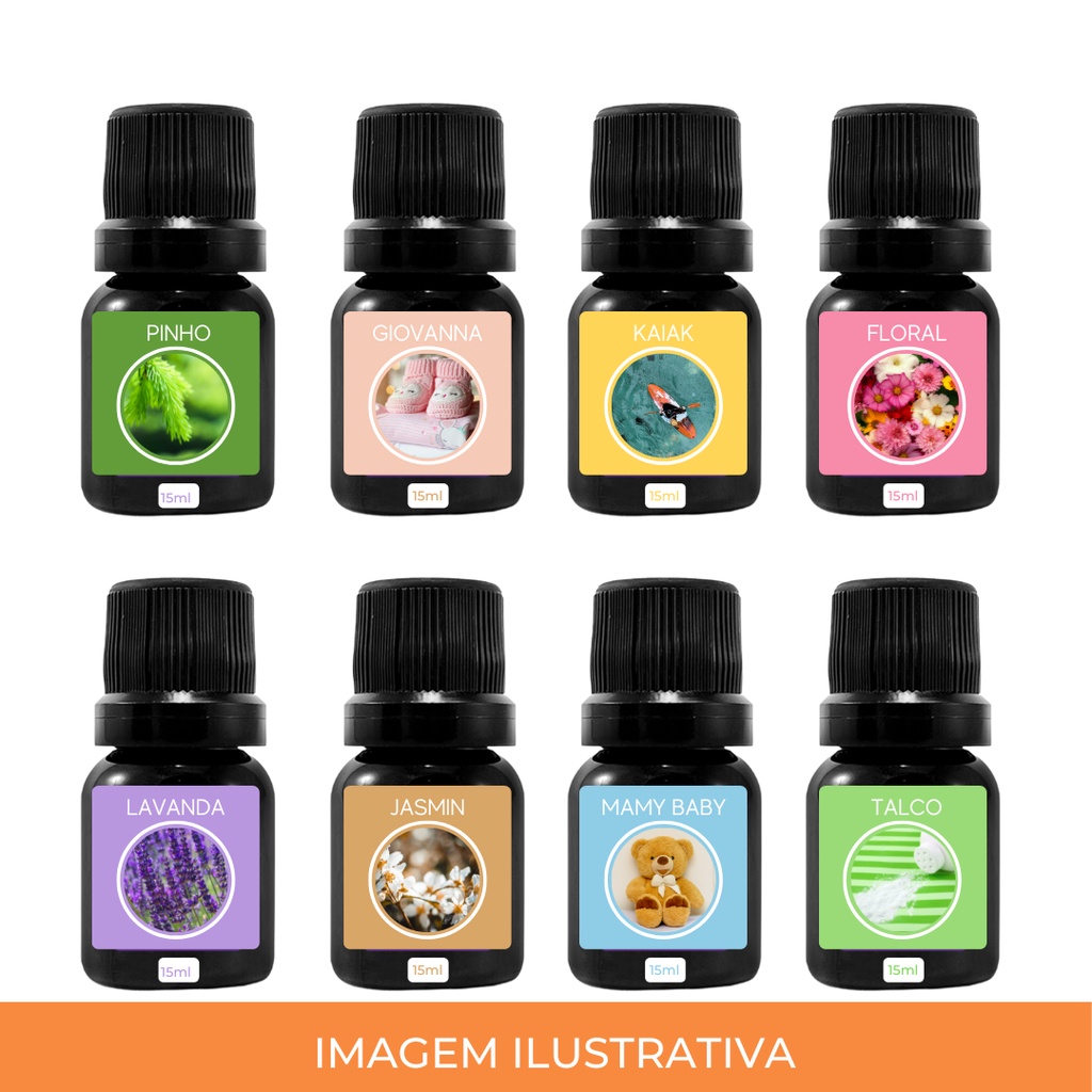 Essência Concentrada 15ml Aromatizadores e Umidificadores
