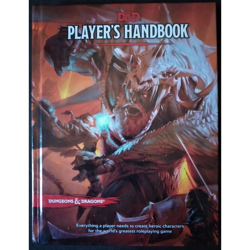 Livro do Jogador 5ed - Dungeons And Dragons 5.0 - Livros de Rpg/D&amp;D/DnD