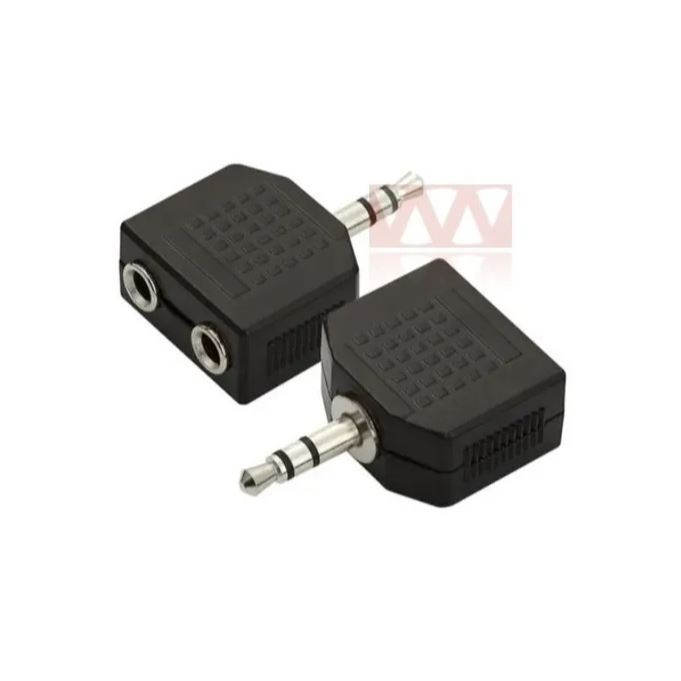 Adaptador P2 Macho Para 2 P2 Fêmea PC Caixa Amplificada Celular Notebook Xbox One PS4