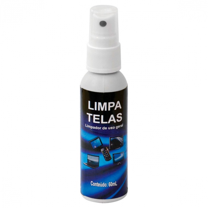 Limpa Telas 60ml Led Plasma Lcd iPod iPad Tvs Monitores Celulares Implastec