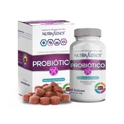 Suplemento Probióticos Nutrafases para Cães C/60 Tabletes