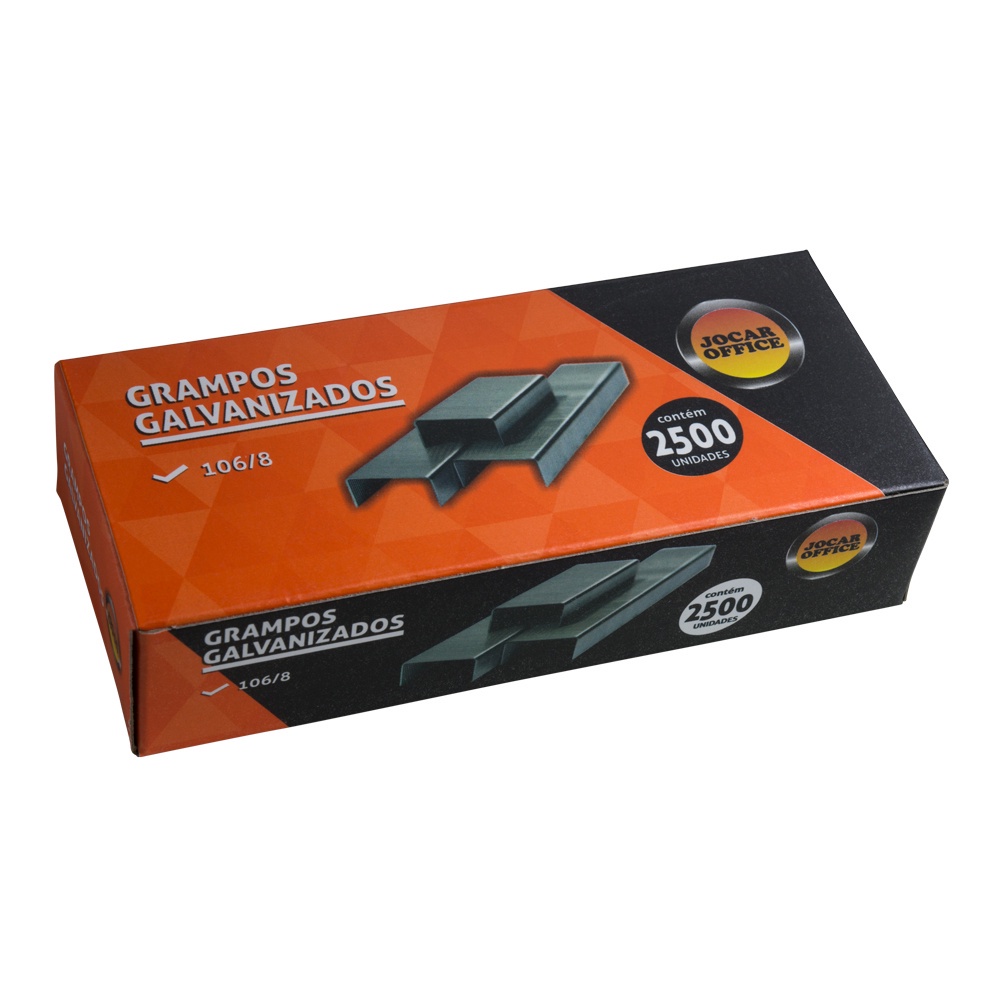 Grampo Galvanizado Rocama / Tapeceiro 106/8 Com 2500un em Oferta na Shopee