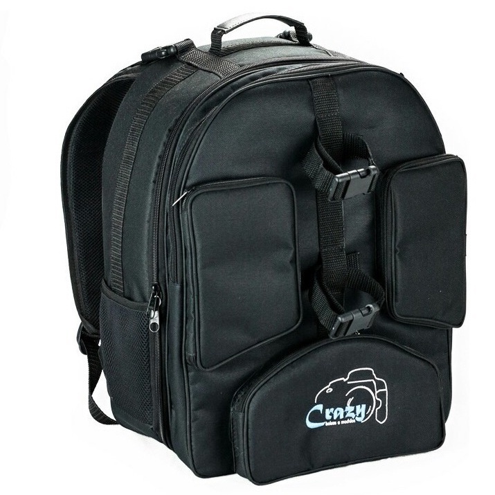 Mochila Fotografica Profissional Zoomy Ii Para Câmeras E Acessórios