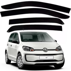 Jogo Calha De Chuva Vw Up 2014 2015 2016 2017 2018 2019 2023 4pts