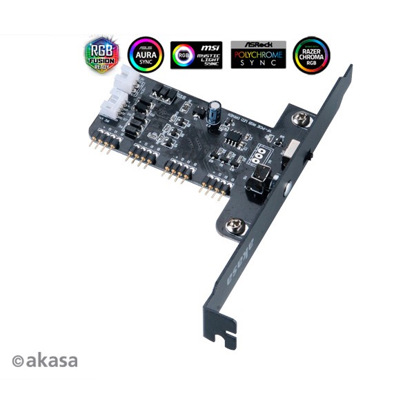 Controladora RGB 4 Pinos Para Fan e Fita LED 4x - Aura Sync, Fusion ...