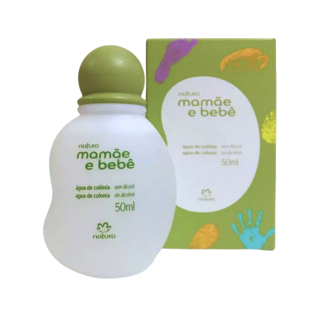Perfume Agua De Colonia Natura Mamae E Bebe Tradicional Sem Alcool 50ml Shopee Brasil