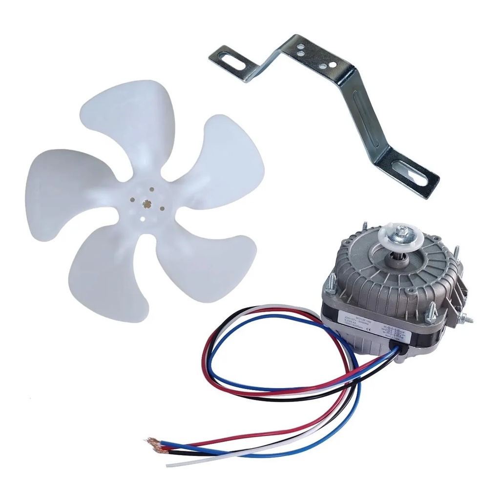 Micro Motor Exaustor Forçador Pequeno 1/40 Hp Bivolt Para Freezer Balcão Metalfrio E Expositores Dugold