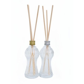 Kit 10 Frascos de Vidro Cinturinha 100ml Com Tampa para Aromatizador Difusor De Ambiente + Varetas em Oferta na Shopee