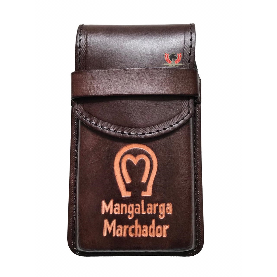 Bainha Capa Porta Celular De Couro Legítimo Country Mangalarga Marchador JC03 Bainha Capa Porta Celular De Couro Legítimo Country Mangalarga Marchador JC03