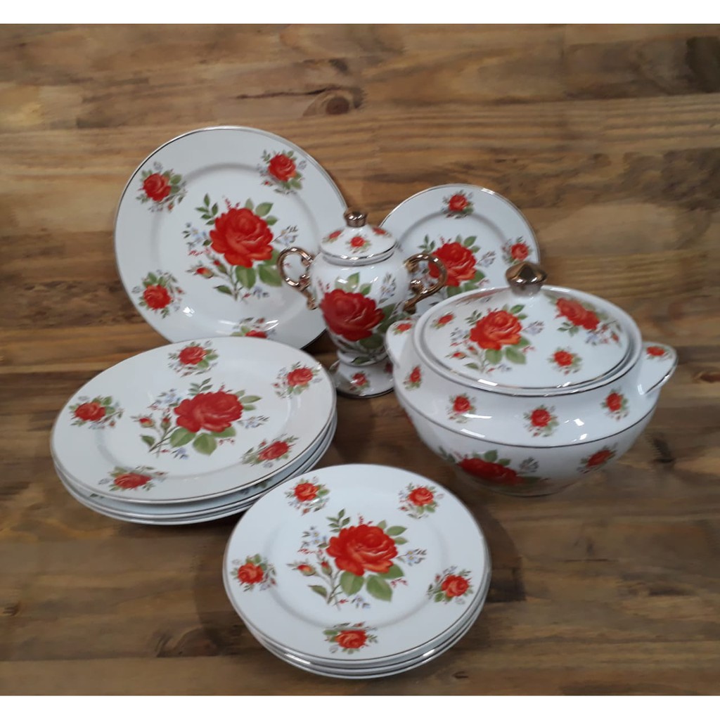 IBA IANSA 10 PÇS PORCELANAS