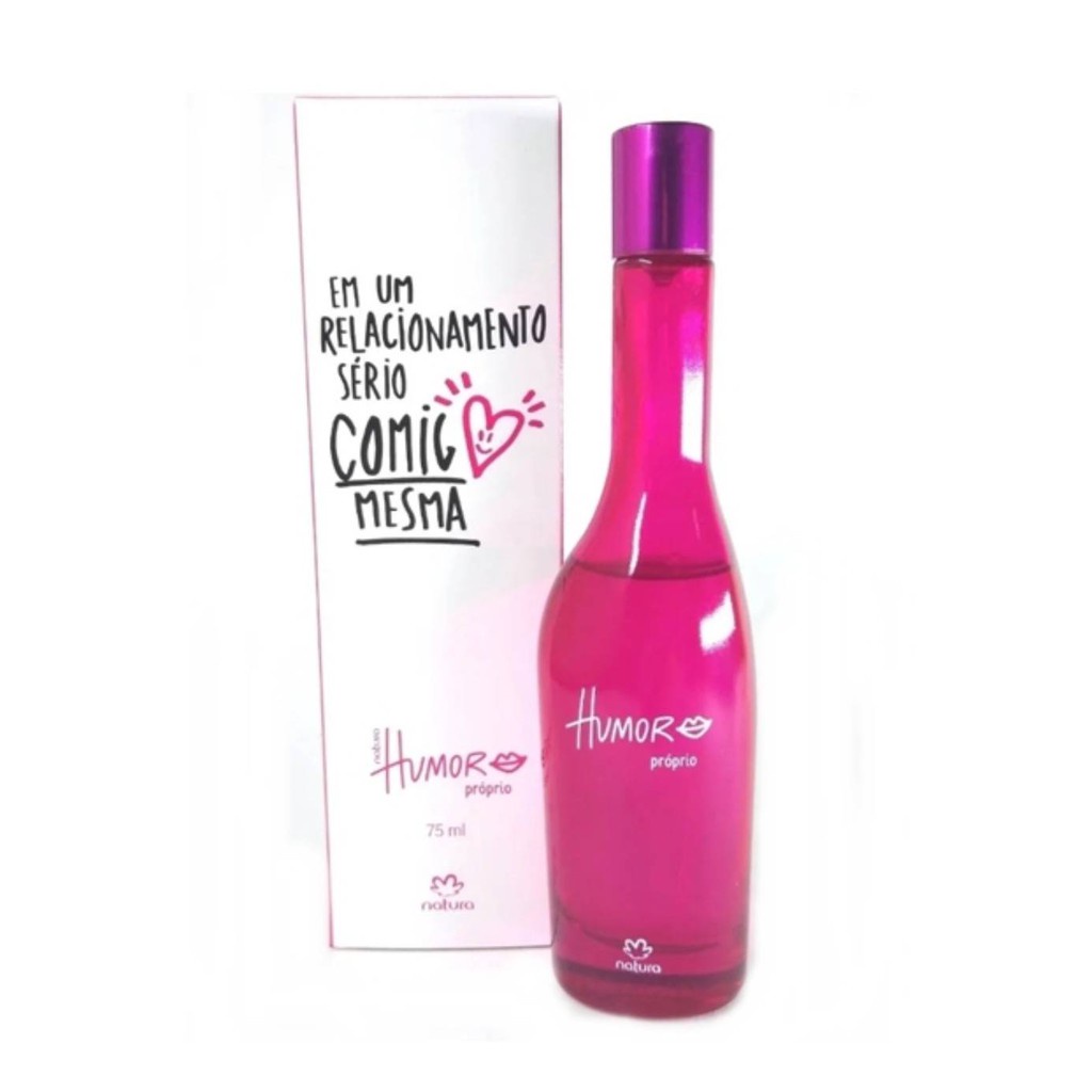 Perfume Humor Próprio Desodorante Colonia feminino Natura 75 Ml | Shopee  Brasil