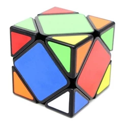 Skewb QiYi QiCheng A Preto Adesivado Profissional