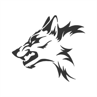 Adesivo Personalizado Decorativo Lobo Mod 1 - 10x9cm em Oferta na Shopee