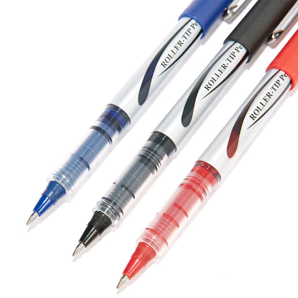 Kit 12 Tipo Roller RollerTip Pen AIHAO AH2000A 0,5mm 3 Cores