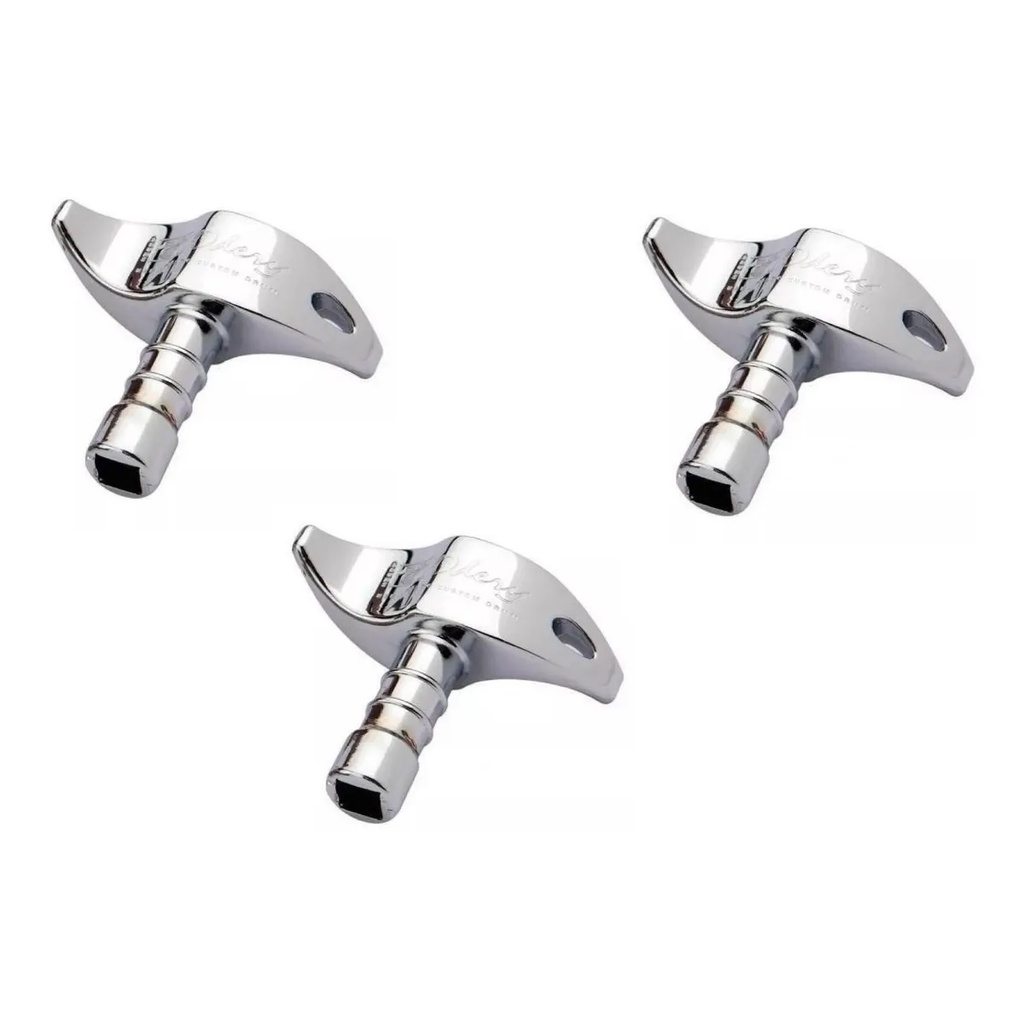 Chave De Afinação Profissional P/ Bateria Odery Pacote C/3