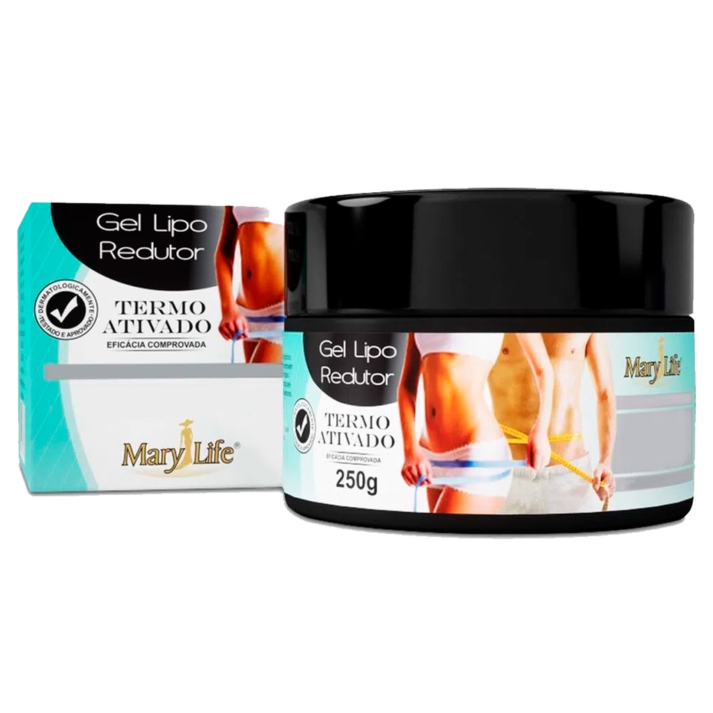 Gel Lipo Redutor Termo Ativado - Mary Life 250g
