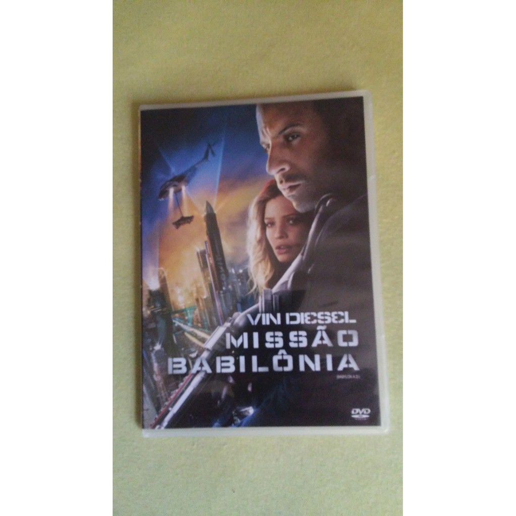 Dvd Missão Babilonia Usado Bom Estado Capa Box Fina
