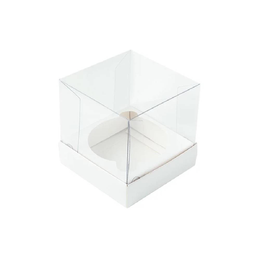 Caixa Mini Bolo M (7cm x 7cm x 7cm) Branca 10un - Assk Rizzo - Home & Living