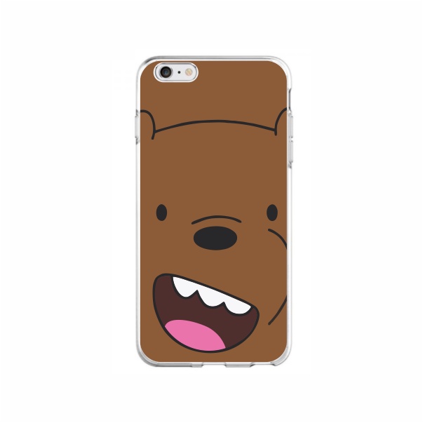 Capa de Celular Capinha Iphone 6 / Iphone 6s Personalizada  - Urso sem Curso 3