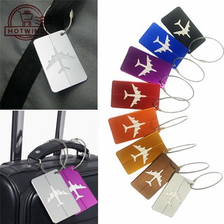 HW Aluminum Alloy Waterproof Luggage Tag Bag Bagagem À Prova D